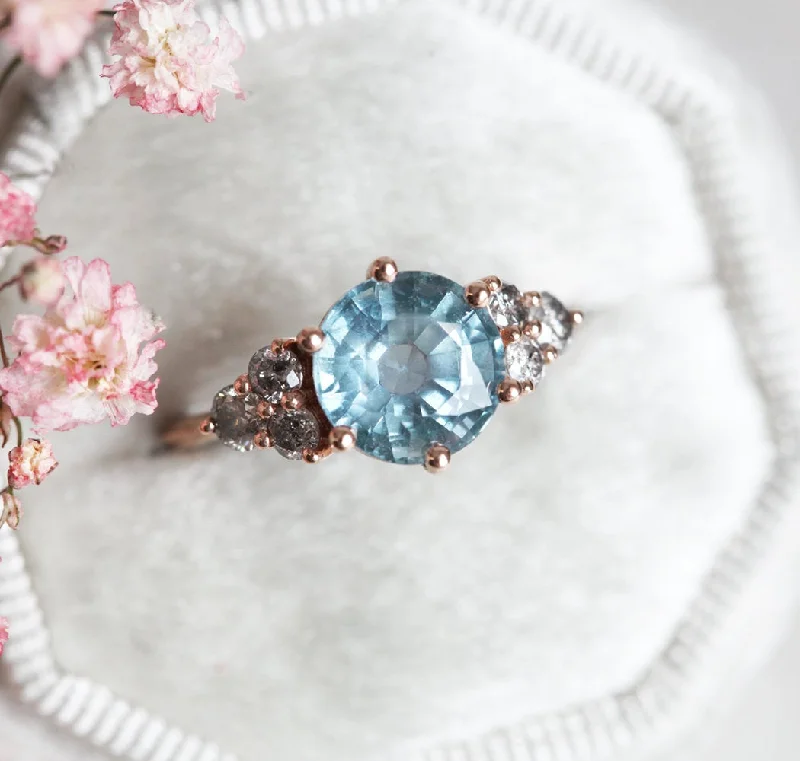 The Jewelry Sale You've Been Waiting For Is Here Delilah Sapphire Salt & Pepper Diamond Ring The Jewelry Sale You've Been Waiting For Is Here Delilah Sapphire Salt & Pepper Diamond Ring