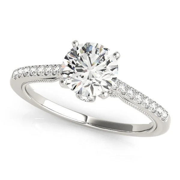 Shop Stylish Jewelry Now And Save Big Single Row Diamond Engagement Mounting