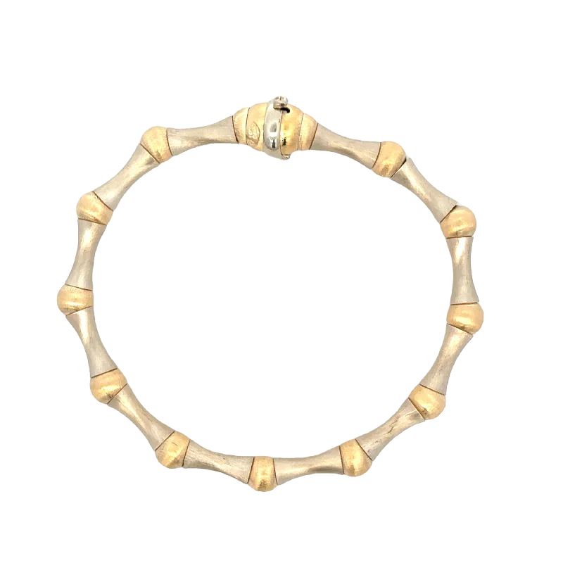 Big Savings On Your Favorite Jewelry Pieces Two Tone Spiral Bracelet in Brushed 14k Gold Big Savings On Your Favorite Jewelry Pieces Two Tone Spiral Bracelet in Brushed 14k Gold