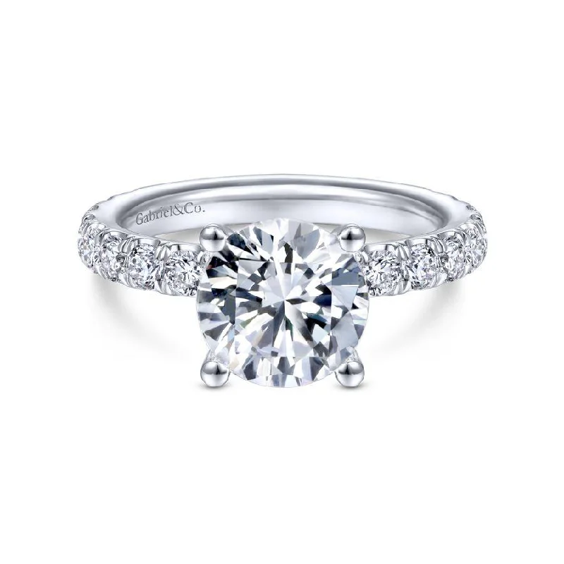 Handcrafted Jewelry Sale – Unique Designs At Low Prices Ulani - 14K White Gold Round Diamond Engagement Ring (Setting Only) Handcrafted Jewelry Sale – Unique Designs At Low Prices Ulani - 14K White Gold Round Diamond Engagement Ring (Setting Only)