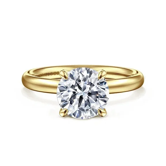Trending Jewelry Styles Now At Limited-Time Discounts Unite - 14K Yellow Gold Round Solitaire Diamond Engagement Ring (Setting Only) Trending Jewelry Styles Now At Limited-Time Discounts Unite - 14K Yellow Gold Round Solitaire Diamond Engagement Ring (Setting Only)