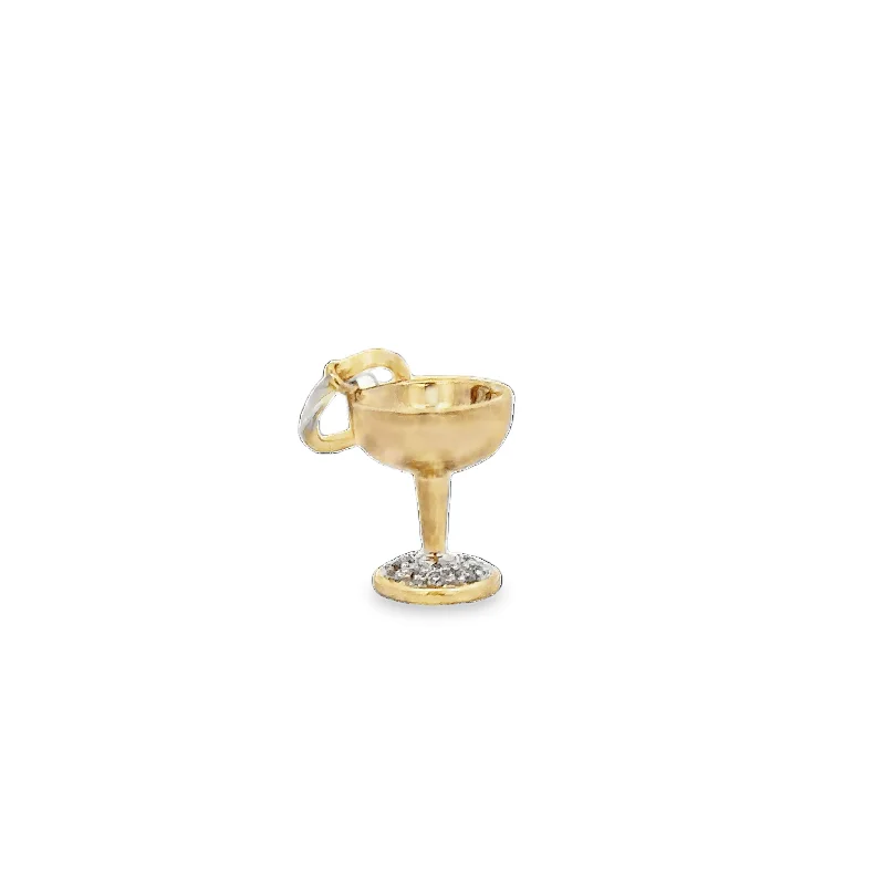 Upgrade Your Jewelry Collection For Less Vintage Chapagne Glass in Yellow Gold