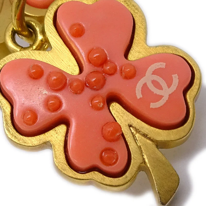 Timeless Elegance Now At Special Discounts Chanel Clover Dangle Piercing Earrings Gold 03P Timeless Elegance Now At Special Discounts Chanel Clover Dangle Piercing Earrings Gold 03P