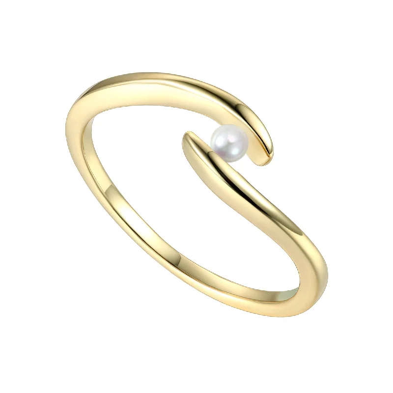 Once-A-Year Jewelry Sale – Grab Your Favorites Now Marguerite Crossover Pearl Wave Stacking Ring Once-A-Year Jewelry Sale – Grab Your Favorites Now Marguerite Crossover Pearl Wave Stacking Ring