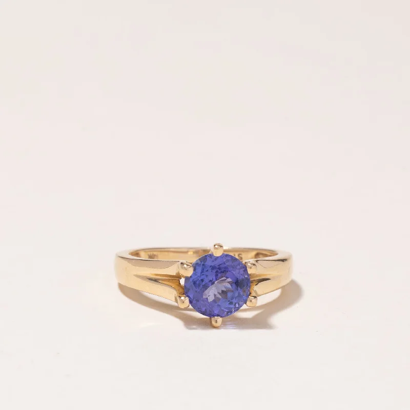 Shop Modern Jewelry Collections With Exclusive Discounts 14k Yellow Gold Tanzanite Ring | 1.42ct | SZ 5.75 Shop Modern Jewelry Collections With Exclusive Discounts 14k Yellow Gold Tanzanite Ring | 1.42ct | SZ 5.75