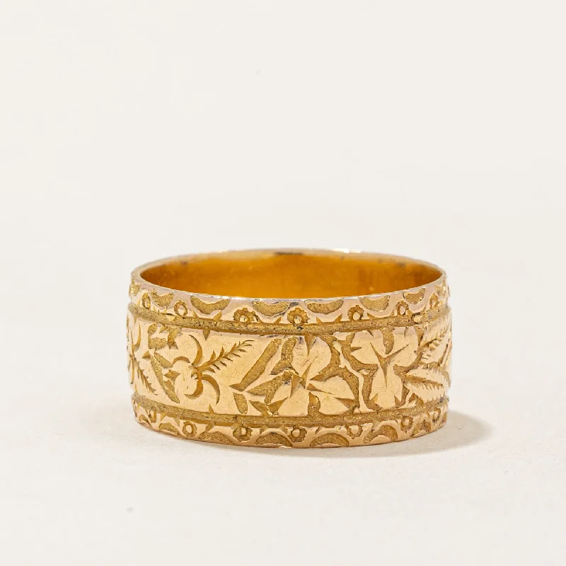 Upgrade Your Collection With Our Limited-Time Jewelry Sale 1913 Chester 18k Yellow Gold Floral Ring | SZ 7 | Upgrade Your Collection With Our Limited-Time Jewelry Sale 1913 Chester 18k Yellow Gold Floral Ring | SZ 7 |