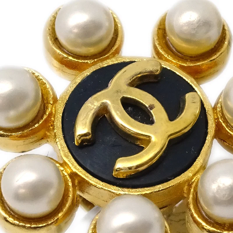 Fashion-Forward Jewelry At Exclusive Discounts Chanel Earrings Clip-On Artificial Pearl Gold 95A