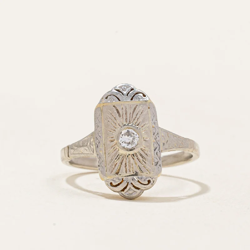 Elegant Necklaces And Bracelets At Limited-Time Offers Late Art Deco Style Diamond Ring | 0.08ct | SZ 5.75 | Elegant Necklaces And Bracelets At Limited-Time Offers Late Art Deco Style Diamond Ring | 0.08ct | SZ 5.75 |