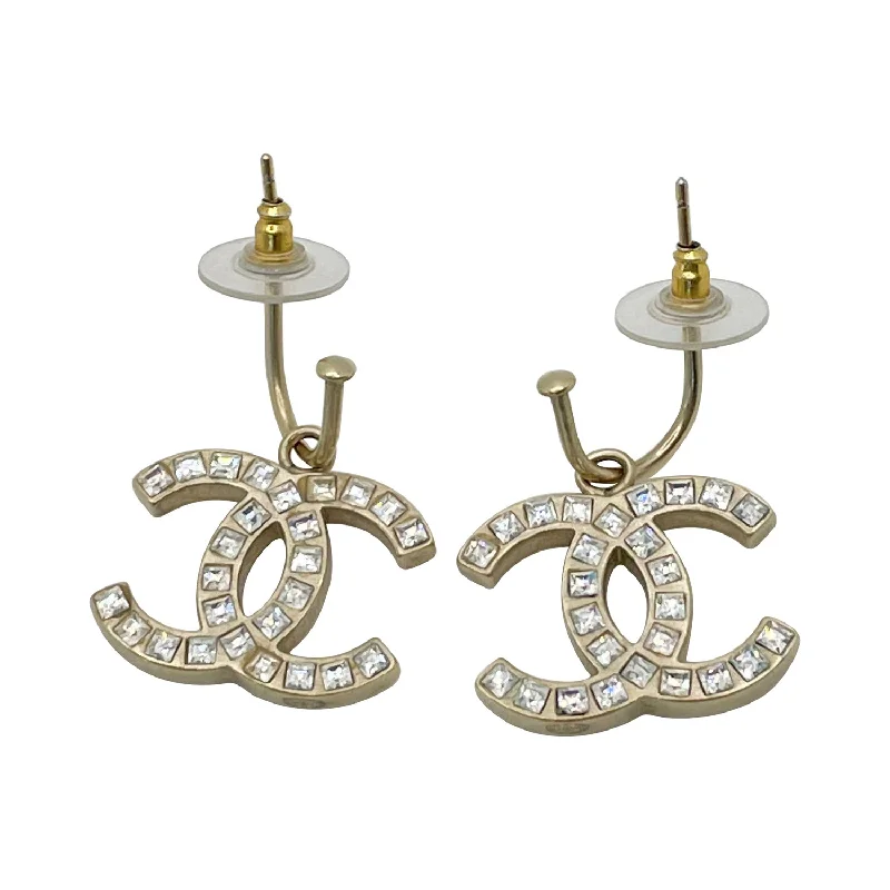 Get The Jewelry You Love At A Price You Love Chanel CC Logo Stud Earrings