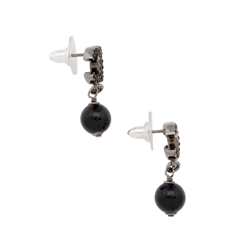 Last Chance To Shop High-End Jewelry At Markdown Prices Chanel Crystal CC Bead Drop Earrings (SHF-UM6W64) Last Chance To Shop High-End Jewelry At Markdown Prices Chanel Crystal CC Bead Drop Earrings (SHF-UM6W64)