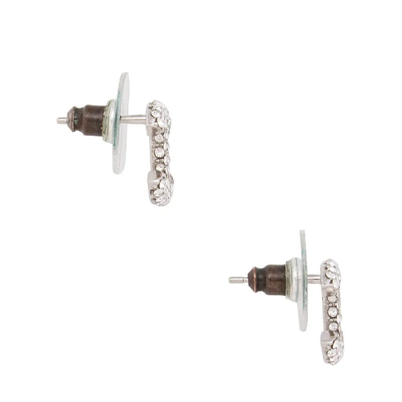 Breathtaking Jewelry At Limited-Time Savings Chanel Crystal CC Stud Earrings (SHF-vG0pIl) Breathtaking Jewelry At Limited-Time Savings Chanel Crystal CC Stud Earrings (SHF-vG0pIl)
