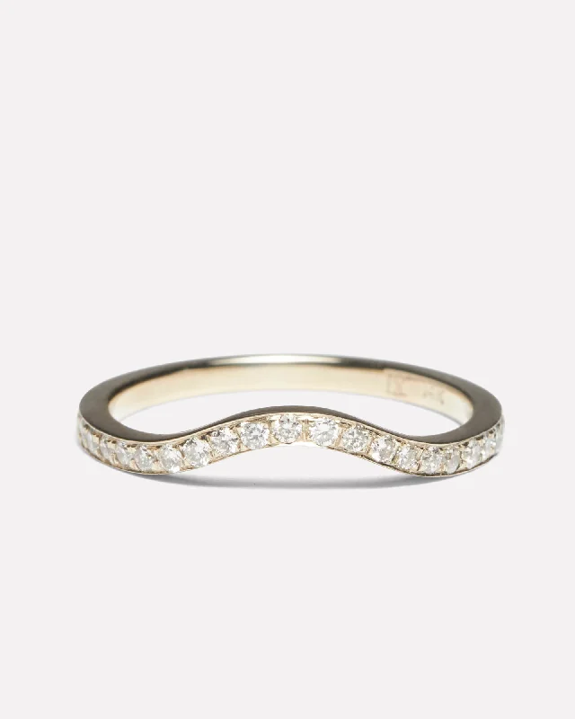 Don't Miss Out – Shop Elegant Jewelry For Less Baby Venus Half Eternity Band – White Diamonds Don't Miss Out – Shop Elegant Jewelry For Less Baby Venus Half Eternity Band – White Diamonds