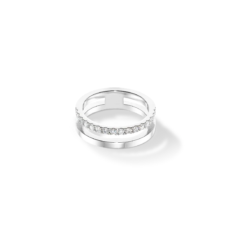 Flash Sale On Exquisite Jewelry – Don't Miss Out Eternal Unity Ring silver-crystal