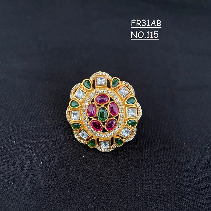 Special Offers On Handcrafted And Designer Jewelry Kala Creation Gold Plated Pota Stone Finger Ring Special Offers On Handcrafted And Designer Jewelry Kala Creation Gold Plated Pota Stone Finger Ring