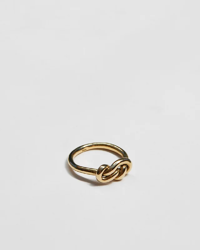 Don't Miss Out On Bestselling Jewelry At Special Prices Doubled Knot Ring in Gold