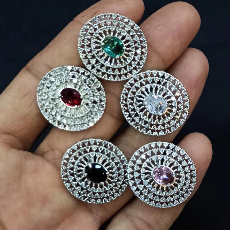Trendy And Classic Jewelry Now At Reduced Prices Manisha Jewellery Silver Plated Adjustable Ring Trendy And Classic Jewelry Now At Reduced Prices Manisha Jewellery Silver Plated Adjustable Ring