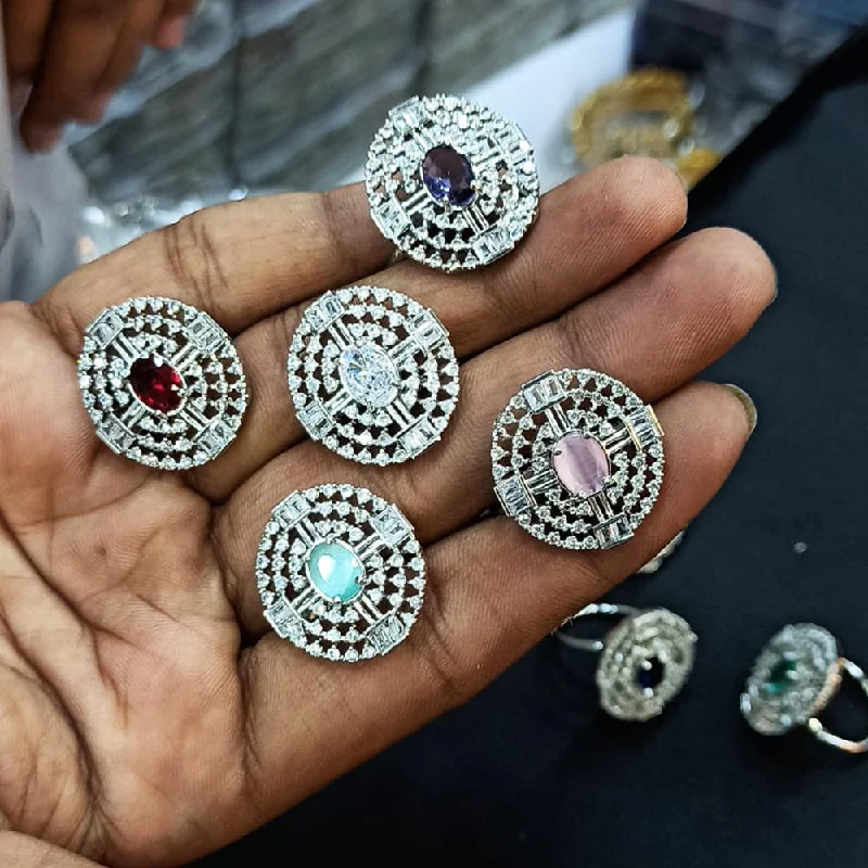 Exclusive Savings On Timeless Jewelry Pieces Manisha Jewellery Silver Plated Adjustable Ring Exclusive Savings On Timeless Jewelry Pieces Manisha Jewellery Silver Plated Adjustable Ring