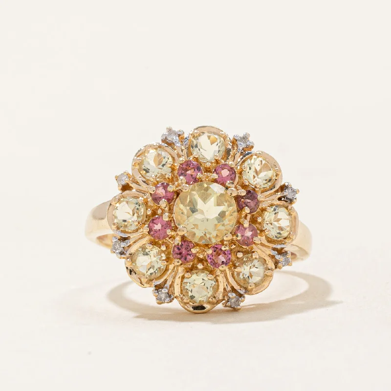 Jewelry Clearance Event – Stock Up Before It's Over Multi Gem Cocktail Ring | 1.58ctw | SZ 7.75 | Jewelry Clearance Event – Stock Up Before It's Over Multi Gem Cocktail Ring | 1.58ctw | SZ 7.75 |