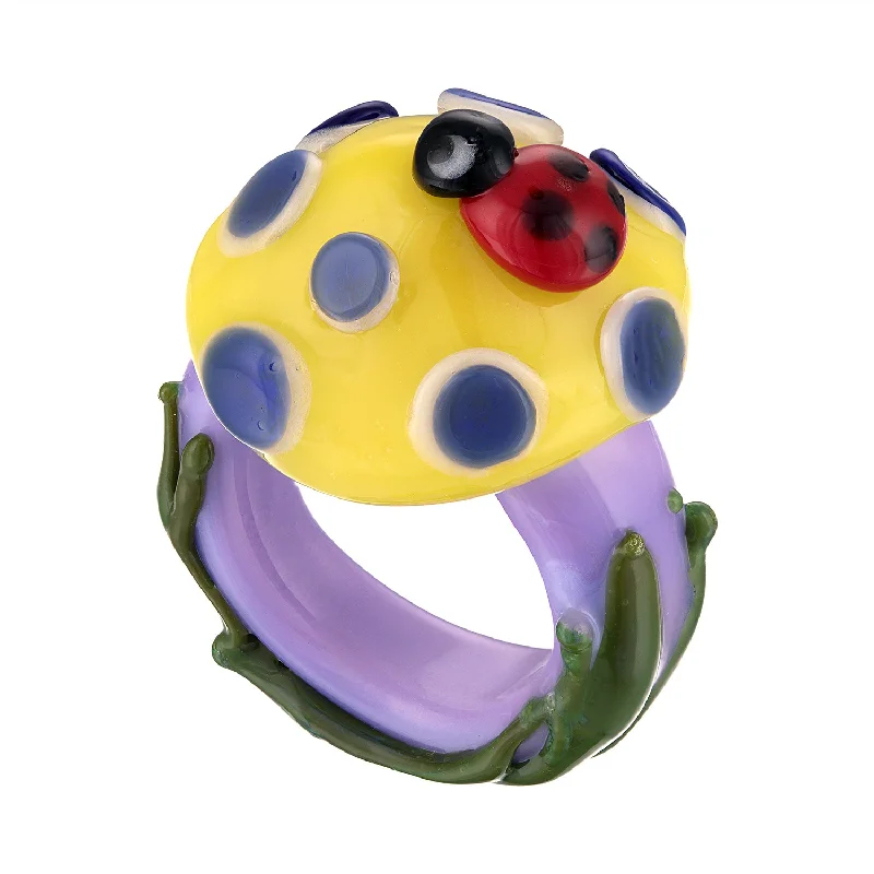 High-Quality Jewelry At A Fraction Of The Cost Mushroom Punk Ring