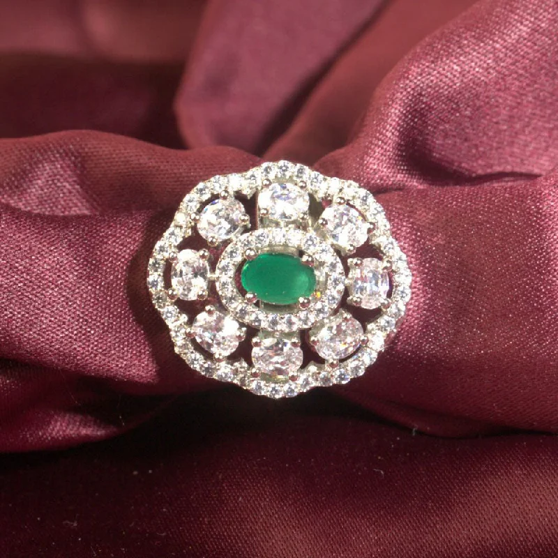 Sparkle For Less – Shop Jewelry Deals Now Raddhi Jewels Designer Cubic Zicornia American Diamond CZ AD Adjutable Brass Finger Ring For Women/Girls Sparkle For Less – Shop Jewelry Deals Now Raddhi Jewels Designer Cubic Zicornia American Diamond CZ AD Adjutable Brass Finger Ring For Women/Girls