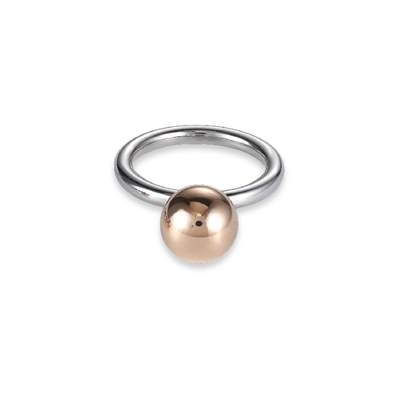 The Biggest Jewelry Sale Of The Year Is Here Ring stainless steel ball large rose gold The Biggest Jewelry Sale Of The Year Is Here Ring stainless steel ball large rose gold