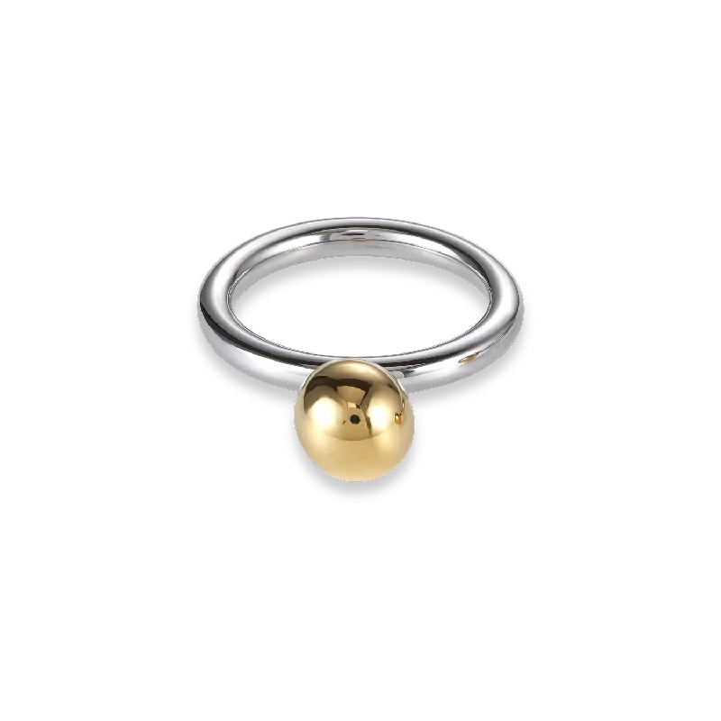 Shop Fine Jewelry With Amazing Deals Ring stainless steel ball small gold