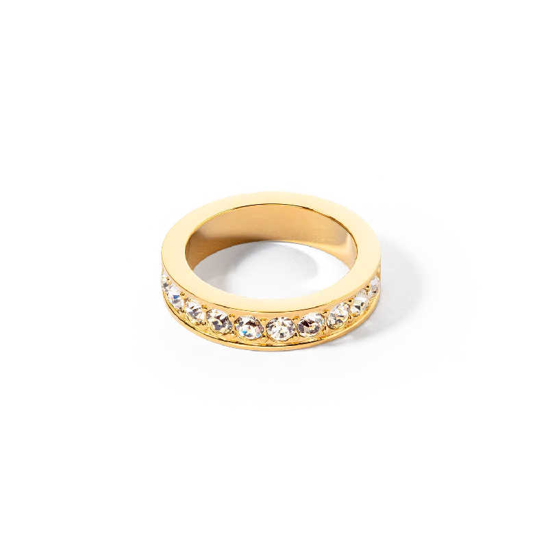 Make Every Moment Shine – Jewelry Discounts Available Ring stainless steel & crystals gold crystal Make Every Moment Shine – Jewelry Discounts Available Ring stainless steel & crystals gold crystal