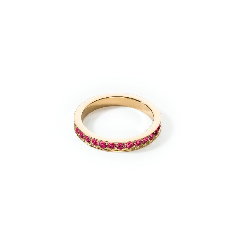Once-A-Year Jewelry Sale – Grab Your Favorites Now Ring stainless steel & crystals gold pink Once-A-Year Jewelry Sale – Grab Your Favorites Now Ring stainless steel & crystals gold pink
