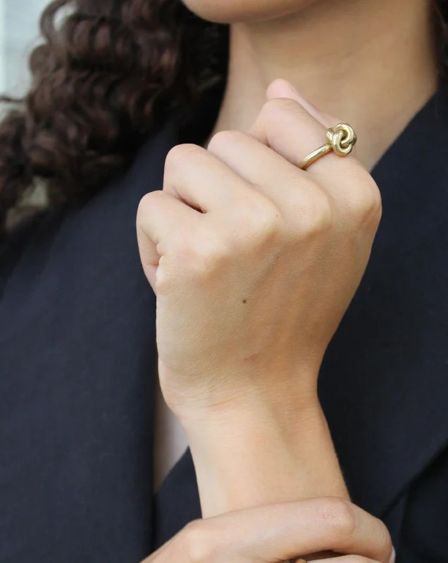 Limited-Time Offer On Premium Jewelry Collections Small Knot Ring