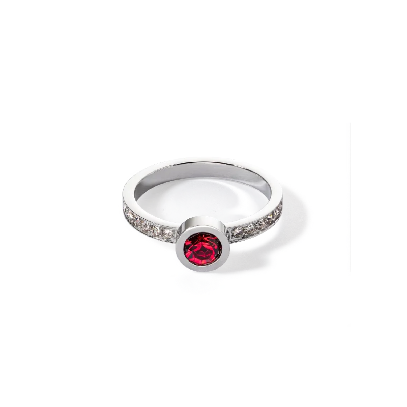 Shop Dazzling Jewelry At The Best Prices Sparkling Dots ring silver red