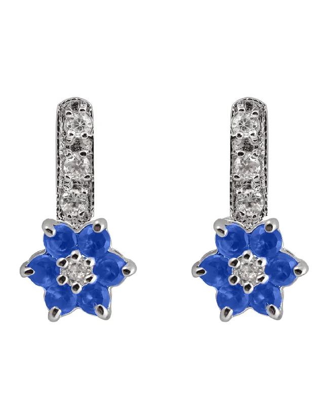 Special Sale On Handcrafted Jewelry – Shop Today Sterling Silver Cubic Zirconia Dangle Blooming Flower Earrings Special Sale On Handcrafted Jewelry – Shop Today Sterling Silver Cubic Zirconia Dangle Blooming Flower Earrings