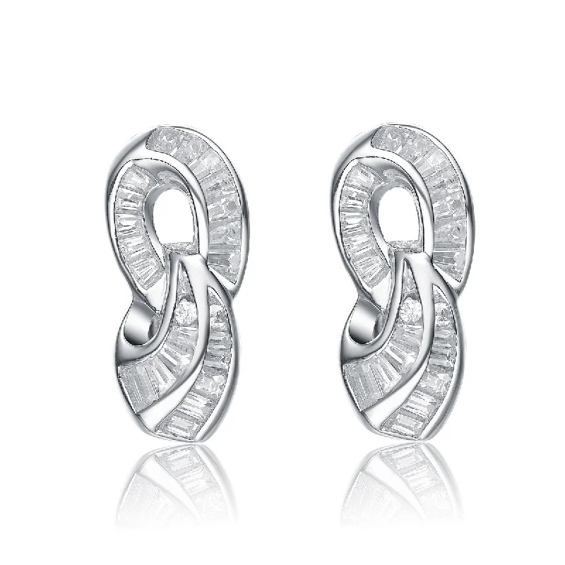 Exclusive Gemstone Jewelry Markdowns – Shop Now Sterling Silver Cubic Zirconia Link Earrings Exclusive Gemstone Jewelry Markdowns – Shop Now Sterling Silver Cubic Zirconia Link Earrings