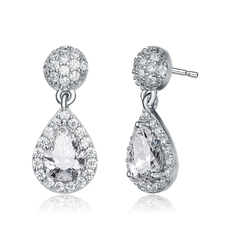 Shop Dazzling Jewelry At The Best Prices Sterling Silver Cubic Zironia Pear Drop Limited Time Special Earrings Shop Dazzling Jewelry At The Best Prices Sterling Silver Cubic Zironia Pear Drop Limited Time Special Earrings