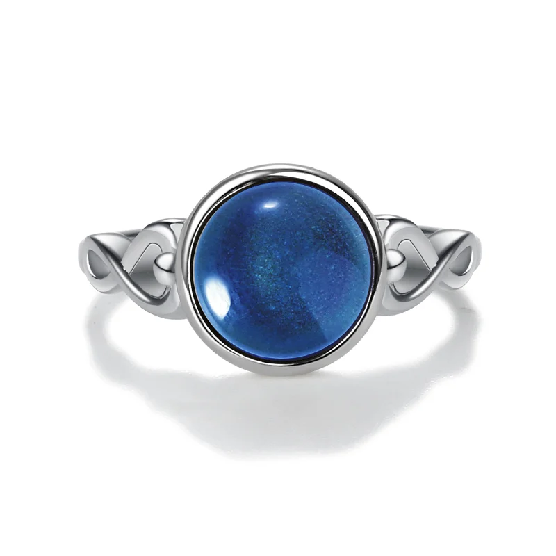 Luxury Jewelry At Budget-Friendly Prices – Grab Yours Now Sterling Silver Girl's Mood Ring (Round) Luxury Jewelry At Budget-Friendly Prices – Grab Yours Now Sterling Silver Girl's Mood Ring (Round)
