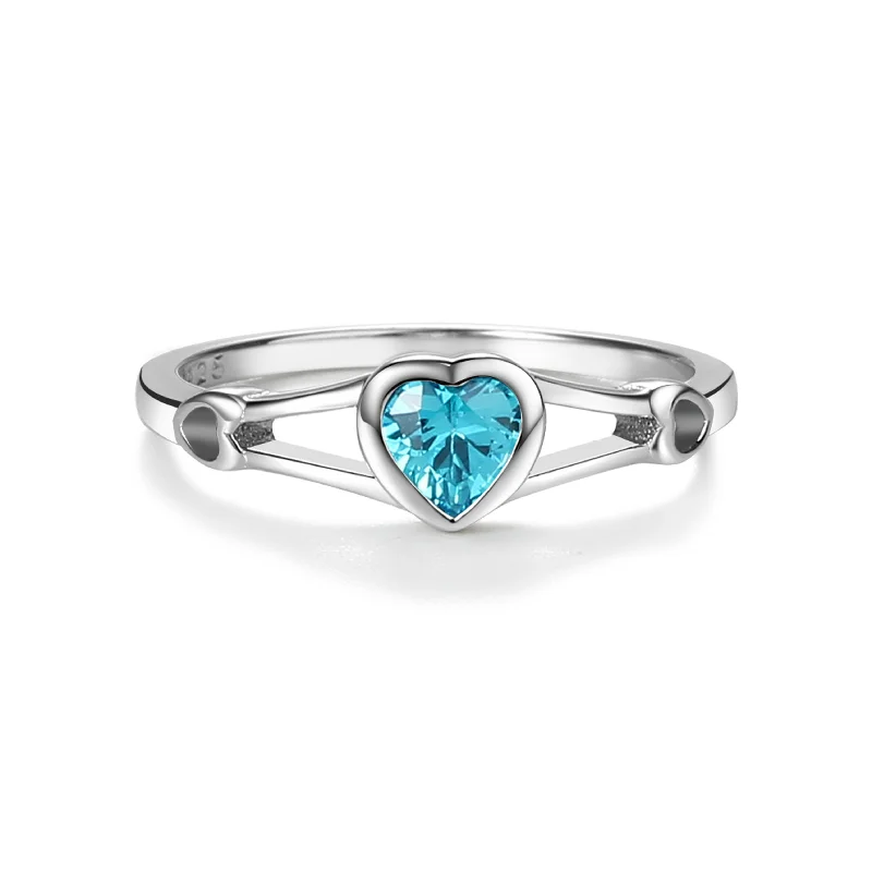 Elegant Jewelry At Unbeatable Prices – Shop Today Sterling Silver Open Heart Birthstone Baby Ring for Kids Elegant Jewelry At Unbeatable Prices – Shop Today Sterling Silver Open Heart Birthstone Baby Ring for Kids