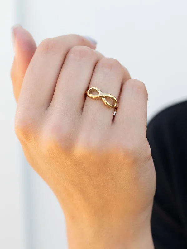 Exclusive Jewelry Sale – Limited-Time Discounts The Details Infinity Ring - Gold