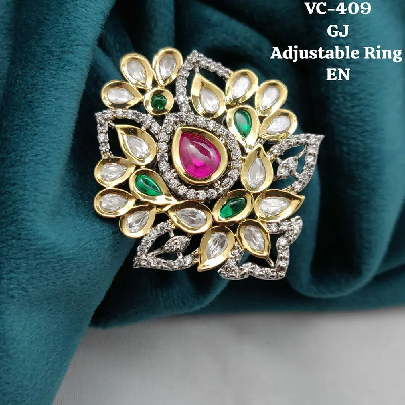Dark Pink & Green