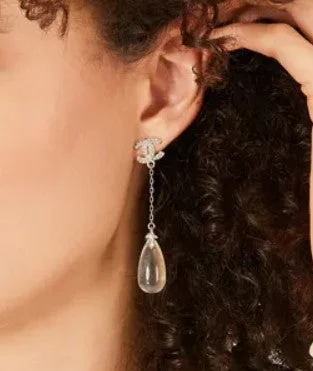 Trendy Minimalist Jewelry For Everyday Wear Chanel water drops pendant earrings - 2010s Trendy Minimalist Jewelry For Everyday Wear Chanel water drops pendant earrings - 2010s