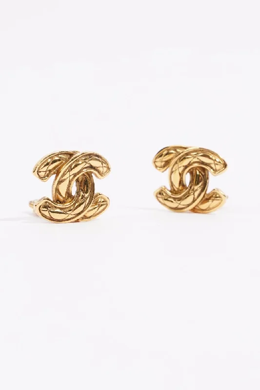 Elegant Rose Gold Jewelry For A Stylish Touch Chanel Womens Vintage Coco Earrings Gold Elegant Rose Gold Jewelry For A Stylish Touch Chanel Womens Vintage Coco Earrings Gold