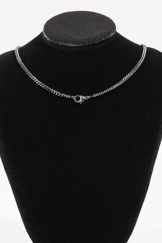 Flash Sale On Stunning Jewelry – Don't Miss Out Chanel Logo Necklace Gunmetal Grey / Multicolour Diamantes Base Metal Flash Sale On Stunning Jewelry – Don't Miss Out Chanel Logo Necklace Gunmetal Grey / Multicolour Diamantes Base Metal