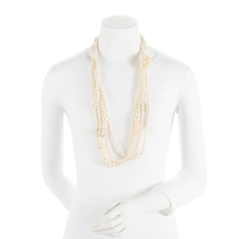 Limited-Stock Jewelry Sale – Once It's Gone, It's Gone Chanel Pearl CC Multistrand Necklace (SHF-9DDFgW) Limited-Stock Jewelry Sale – Once It's Gone, It's Gone Chanel Pearl CC Multistrand Necklace (SHF-9DDFgW)
