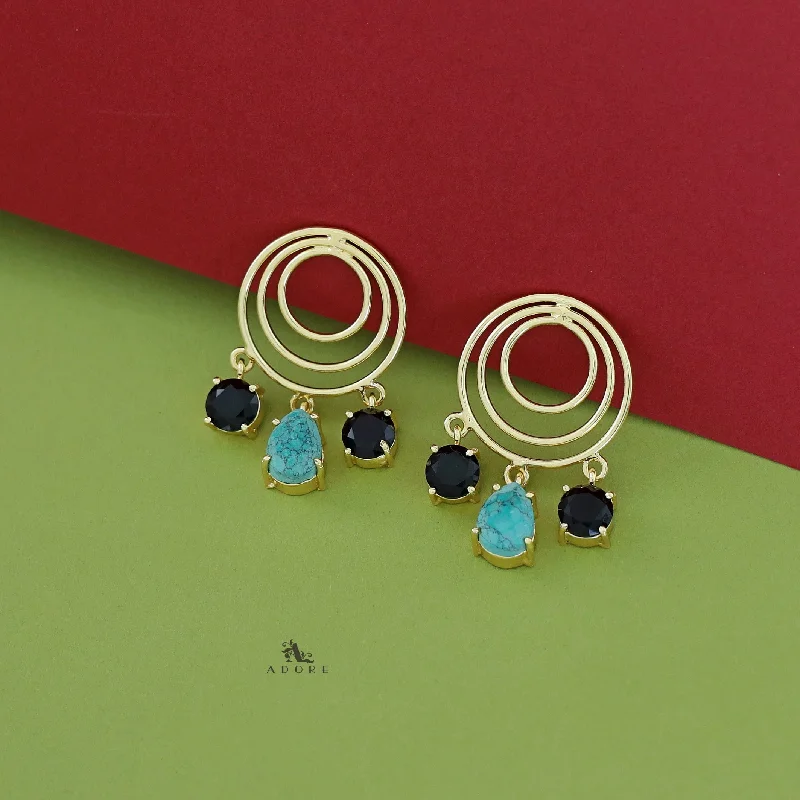 Turquoise Green+ Black