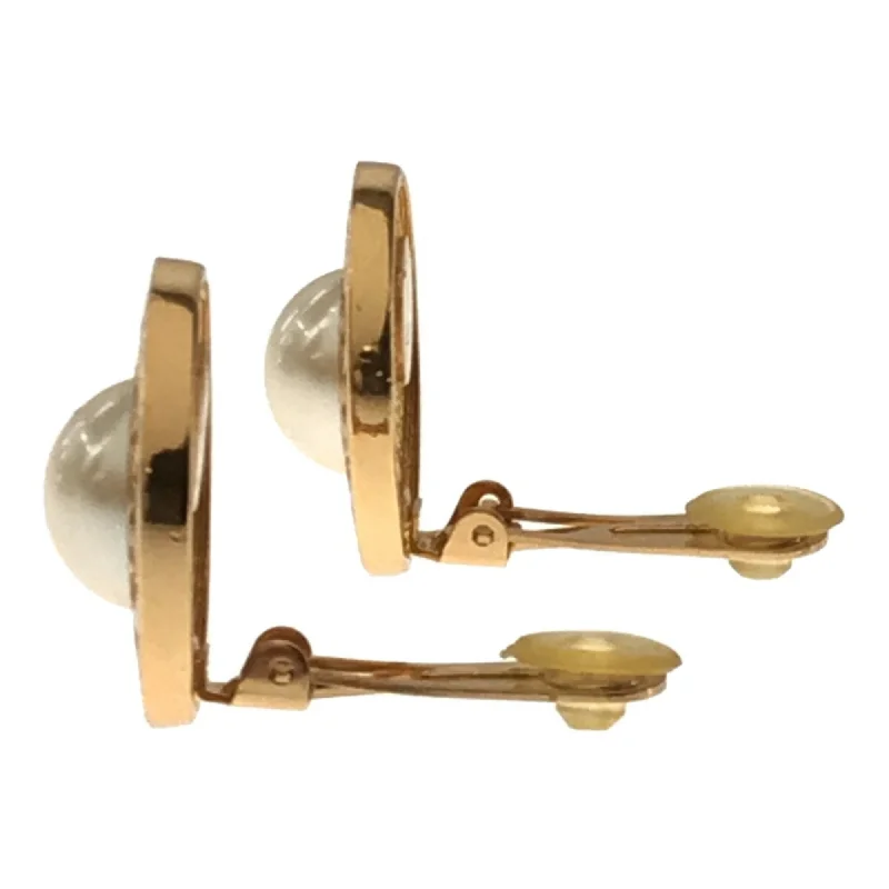 Exclusive Online Discounts On Stylish Jewelry CHRISTIAN DIOR big earrings round shape flower motif accessories brand accessory Lady's gold VINTAGE vintage OLD old Exclusive Online Discounts On Stylish Jewelry CHRISTIAN DIOR big earrings round shape flower motif accessories brand accessory Lady's gold VINTAGE vintage OLD old