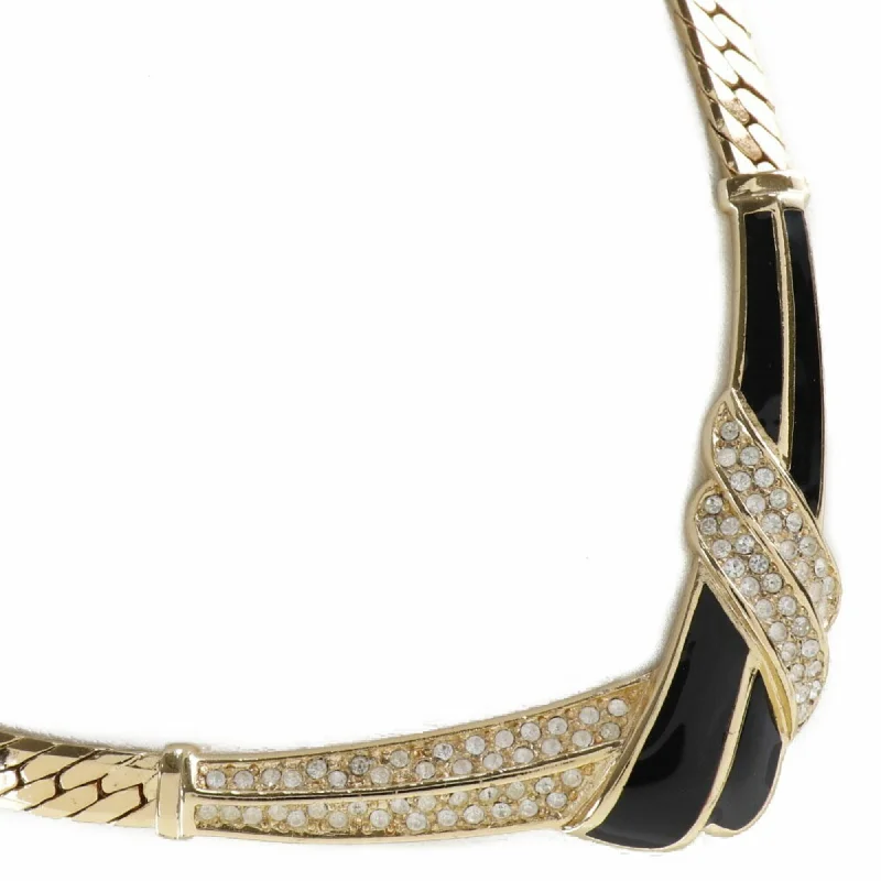 Get Ready To Sparkle – Special Jewelry Discounts CHRISTIAN DIOR Gold Plated Women's Necklace Get Ready To Sparkle – Special Jewelry Discounts CHRISTIAN DIOR Gold Plated Women's Necklace