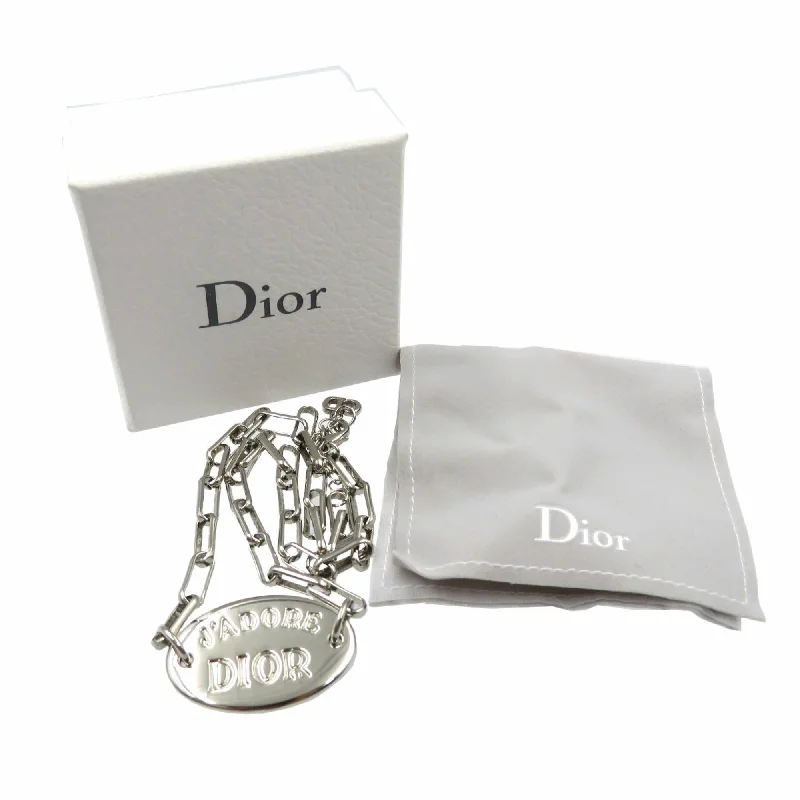 Best Jewelry Sale – Shop Exclusive Designs Now Christian Dior J'ADIOR plate metal silver necklace Best Jewelry Sale – Shop Exclusive Designs Now Christian Dior J'ADIOR plate metal silver necklace