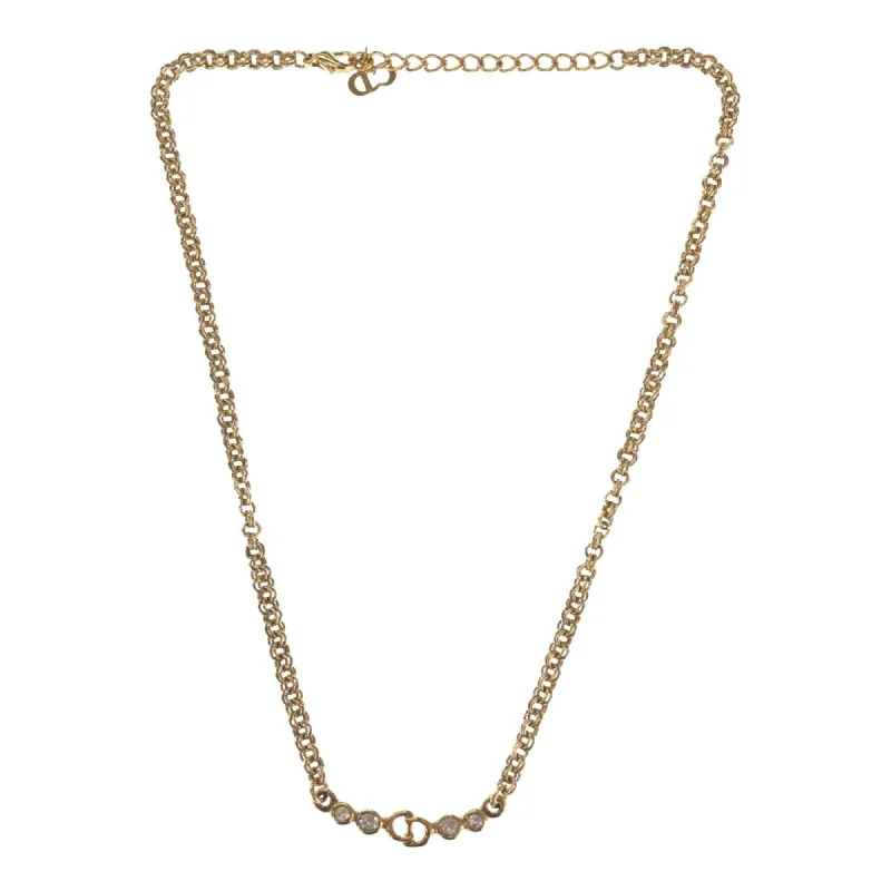 The Perfect Accessory For Less – Jewelry Sale Live CHRISTIAN DIOR necklace CD rhinestone accessories brand accessory Lady's gold VINTAGE vintage OLD old The Perfect Accessory For Less – Jewelry Sale Live CHRISTIAN DIOR necklace CD rhinestone accessories brand accessory Lady's gold VINTAGE vintage OLD old