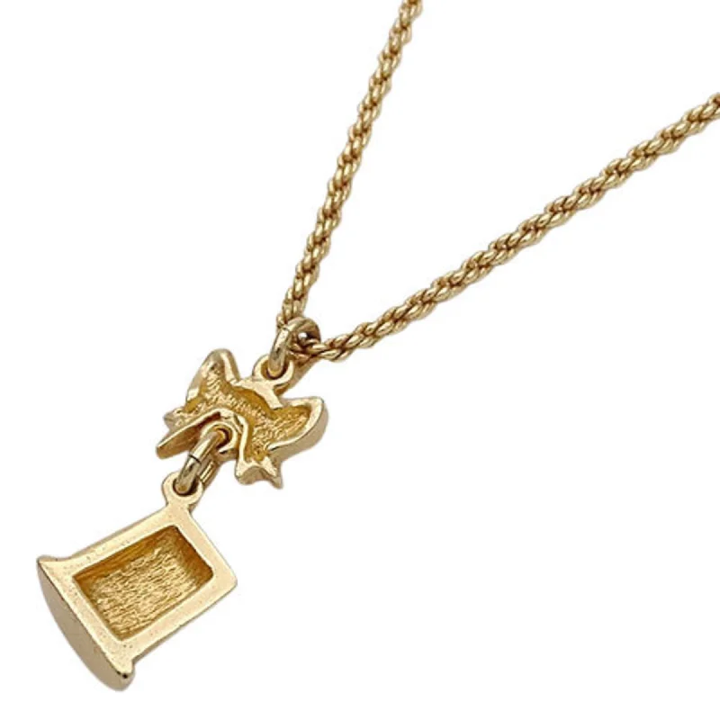 Stunning Jewelry At Even More Stunning Prices Christian Dior necklace Lady's ribbon gold pendant Stunning Jewelry At Even More Stunning Prices Christian Dior necklace Lady's ribbon gold pendant
