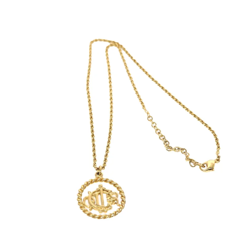 The Ultimate Jewelry Sale – Shop Premium Styles CHRISTIAN DIOR Necklace Metal Gold Tone Auth am4660 The Ultimate Jewelry Sale – Shop Premium Styles CHRISTIAN DIOR Necklace Metal Gold Tone Auth am4660
