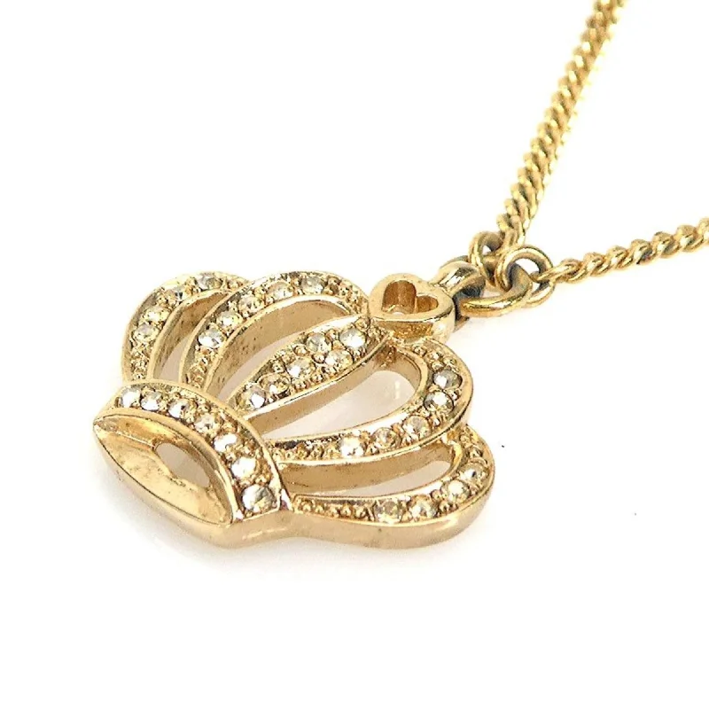 Sparkle On A Budget – Fine Jewelry For Less CHRISTIAN DIOR Necklace Metal Gold Women's Sparkle On A Budget – Fine Jewelry For Less CHRISTIAN DIOR Necklace Metal Gold Women's