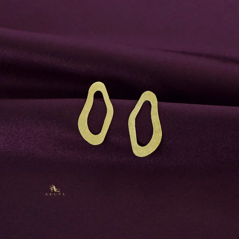 Celebrate Every Occasion With Sparkling Savings Golden Amoeba Earring
